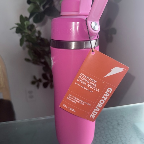 Gatorade 22oz Stainless Steel Twist Cap Water Bottle - Picture 2 of 3